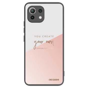 Picasee silikónový čierny obal pre Xiaomi 11 Lite 5G NE - Vytvor si svoju vlastnú príležitosť