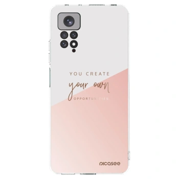 Picasee silikónový prehľadný obal pre Xiaomi Redmi Note 11S 4G - Vytvor si svoju vlastnú príležitosť