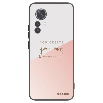 Picasee silikónový čierny obal pre Xiaomi 12 Pro - Vytvor si svoju vlastnú príležitosť