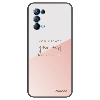 Picasee silikónový čierny obal pre OPPO Reno 5 5G - Vytvor si svoju vlastnú príležitosť