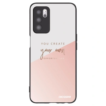 Picasee silikónový čierny obal pre OPPO A16s - Vytvor si svoju vlastnú príležitosť