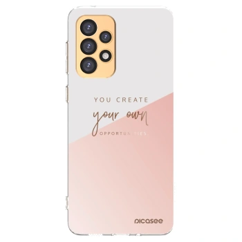 Picasee silikónový prehľadný obal pre Samsung Galaxy A33 5G A336 - Vytvor si svoju vlastnú príležitosť