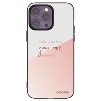 Picasee silikónový čierny obal pre Apple iPhone 14 Pro Max - Vytvor si svoju vlastnú príležitosť