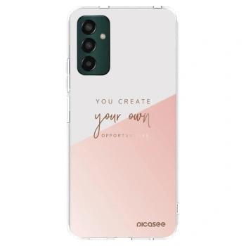 Picasee silikónový prehľadný obal pre Samsung Galaxy M13 M135F - Vytvor si svoju vlastnú príležitosť