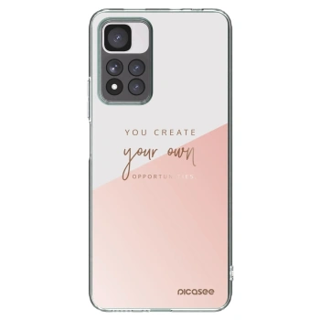 Picasee silikónový prehľadný obal pre Xiaomi Redmi Note 11 Pro+ 5G - Vytvor si svoju vlastnú príležitosť
