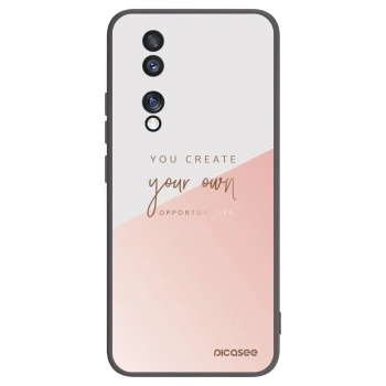 Picasee silikónový čierny obal pre Honor 70 - Vytvor si svoju vlastnú príležitosť