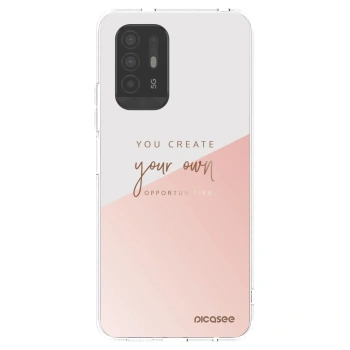 Picasee silikónový prehľadný obal pre OPPO A94 5G - Vytvor si svoju vlastnú príležitosť