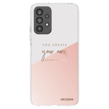 Picasee silikónový prehľadný obal pre Samsung Galaxy A73 5G - Vytvor si svoju vlastnú príležitosť
