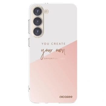 Picasee silikónový prehľadný obal pre Samsung Galaxy S23+ 5G - Vytvor si svoju vlastnú príležitosť