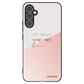 Picasee silikónový čierny obal pre Samsung Galaxy A34 5G A346B - Vytvor si svoju vlastnú príležitosť