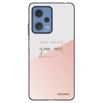 Picasee silikónový čierny obal pre Xiaomi Redmi Note 12 Pro 5G - Vytvor si svoju vlastnú príležitosť