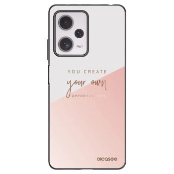 Picasee silikónový čierny obal pre Xiaomi Redmi Note 12 Pro+ 5G - Vytvor si svoju vlastnú príležitosť