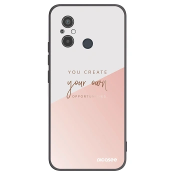 Picasee silikónový čierny obal pre Xiaomi Redmi 12C - Vytvor si svoju vlastnú príležitosť