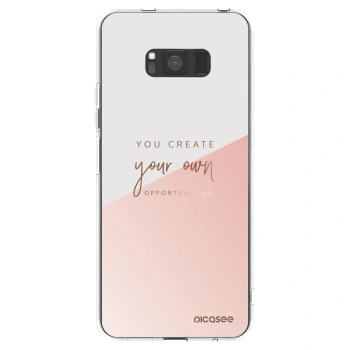 Picasee silikónový prehľadný obal pre Samsung Galaxy S8 G950F - Vytvor si svoju vlastnú príležitosť