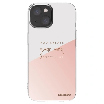 Picasee silikónový prehľadný obal pre Apple iPhone 15 - Vytvor si svoju vlastnú príležitosť