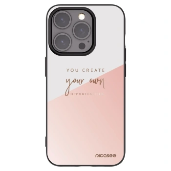Picasee silikónový čierny obal pre Apple iPhone 15 Pro - Vytvor si svoju vlastnú príležitosť