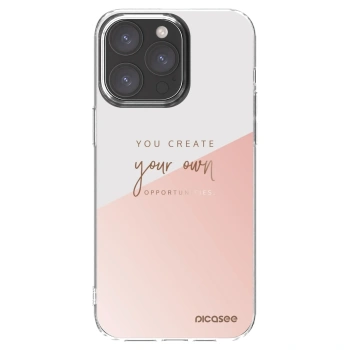 Picasee silikónový prehľadný obal pre Apple iPhone 15 Pro Max - Vytvor si svoju vlastnú príležitosť