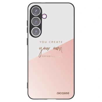 Picasee silikónový čierny obal pre Samsung Galaxy S24+ S926B 5G - Vytvor si svoju vlastnú príležitosť