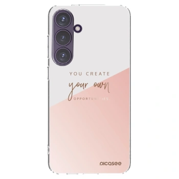 Picasee silikónový prehľadný obal pre Samsung Galaxy S24+ S926B 5G - Vytvor si svoju vlastnú príležitosť