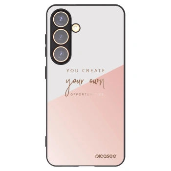 Picasee silikónový čierny obal pre Samsung Galaxy S24 S921B 5G - Vytvor si svoju vlastnú príležitosť