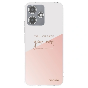 Picasee silikónový prehľadný obal pre Xiaomi Redmi 12 5G - Vytvor si svoju vlastnú príležitosť