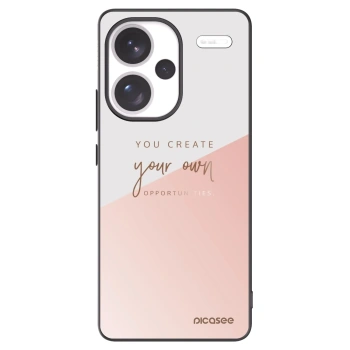 Picasee silikónový čierny obal pre Xiaomi Redmi Note 13 Pro+ 5G - Vytvor si svoju vlastnú príležitosť