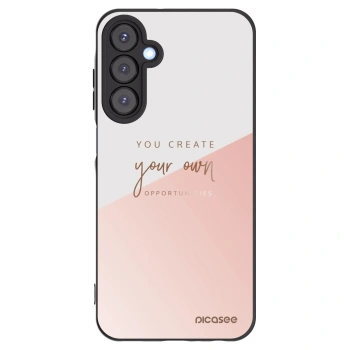 Picasee silikónový čierny obal pre Samsung Galaxy A25 A256B 5G - Vytvor si svoju vlastnú príležitosť