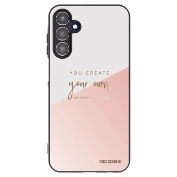 Picasee silikónový čierny obal pre Samsung Galaxy A15 A156B 5G - Vytvor si svoju vlastnú príležitosť