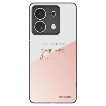 Picasee silikónový čierny obal pre Xiaomi Redmi Note 13 4G - Vytvor si svoju vlastnú príležitosť