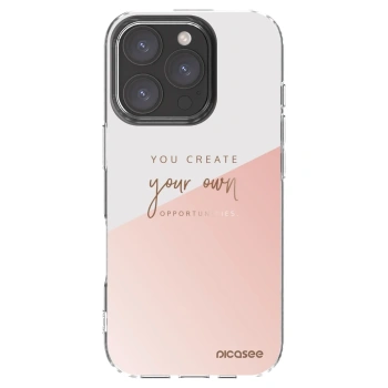 Picasee silikónový prehľadný obal pre Apple iPhone 16 Pro - Vytvor si svoju vlastnú príležitosť