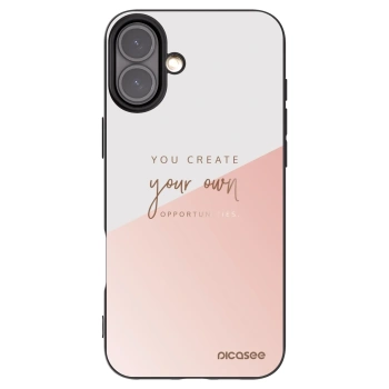 Picasee silikónový čierny obal pre Apple iPhone 16 Plus - Vytvor si svoju vlastnú príležitosť