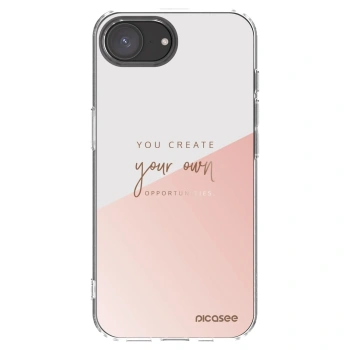 Picasee silikónový prehľadný obal pre Apple iPhone 16e - Vytvor si svoju vlastnú príležitosť