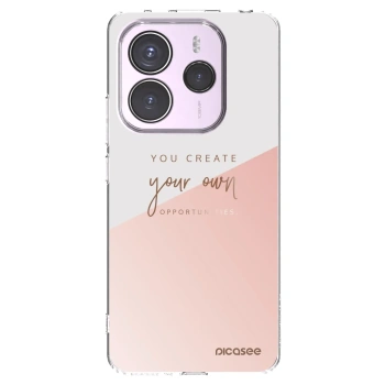 Picasee silikónový prehľadný obal pre Xiaomi Redmi Note 14 5G - Vytvor si svoju vlastnú príležitosť