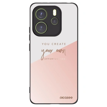 Picasee silikónový čierny obal pre Xiaomi Redmi Note 14 4G - Vytvor si svoju vlastnú príležitosť