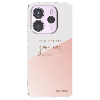 Picasee silikónový prehľadný obal pre Xiaomi Redmi Note 14 4G - Vytvor si svoju vlastnú príležitosť