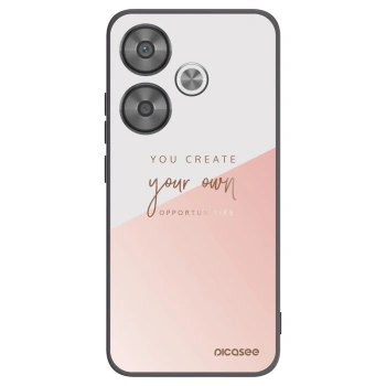 Picasee silikónový čierny obal pre Xiaomi Poco F6 - Vytvor si svoju vlastnú príležitosť