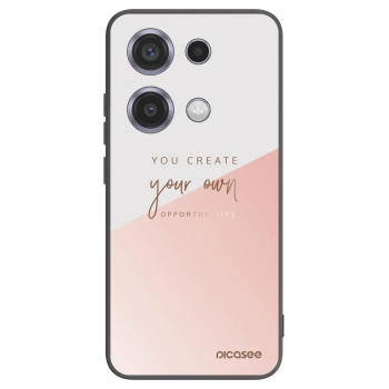 Picasee silikónový čierny obal pre Xiaomi Redmi Note 14S - Vytvor si svoju vlastnú príležitosť
