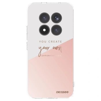 Picasee silikónový prehľadný obal pre Xiaomi Redmi Note 15 Pro+ - Vytvor si svoju vlastnú príležitosť