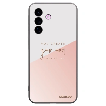 Picasee silikónový čierny obal pre Samsung Galaxy A57 5G - Vytvor si svoju vlastnú príležitosť