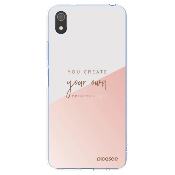 Picasee silikónový prehľadný obal pre Xiaomi Redmi 7A - Vytvor si svoju vlastnú príležitosť