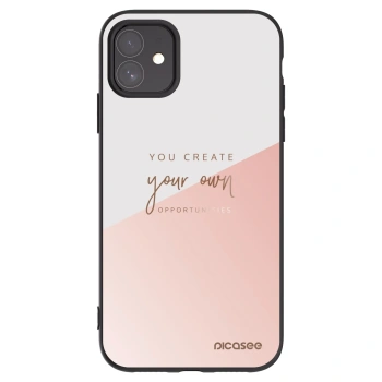 Picasee silikónový čierny obal pre Apple iPhone 11 - Vytvor si svoju vlastnú príležitosť