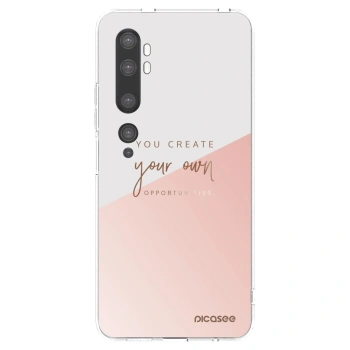 Picasee silikónový prehľadný obal pre Xiaomi Mi Note 10 (Pro) - Vytvor si svoju vlastnú príležitosť