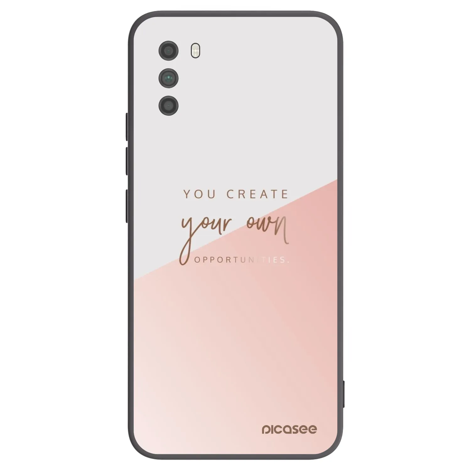 Picasee silikónový čierny obal pre Xiaomi Poco M3 - Vytvor si svoju vlastnú príležitosť