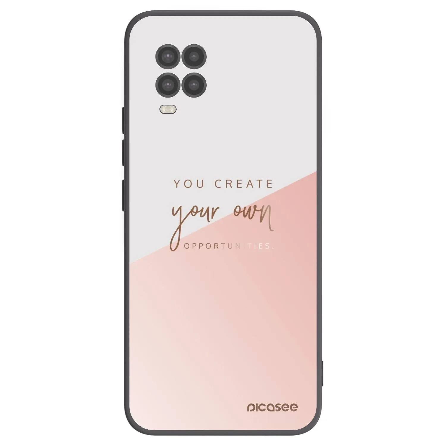 Picasee silikónový čierny obal pre Xiaomi Mi 10 Lite - Vytvor si svoju vlastnú príležitosť