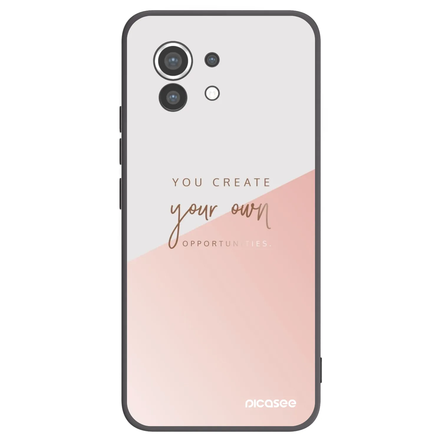 Picasee silikónový čierny obal pre Xiaomi Mi 11 - Vytvor si svoju vlastnú príležitosť