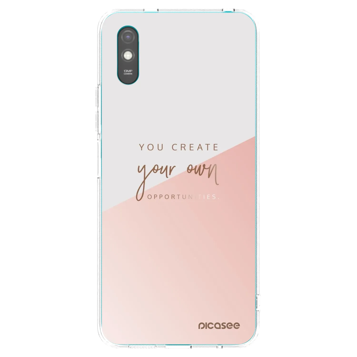Picasee silikónový prehľadný obal pre Xiaomi Redmi 9AT - Vytvor si svoju vlastnú príležitosť