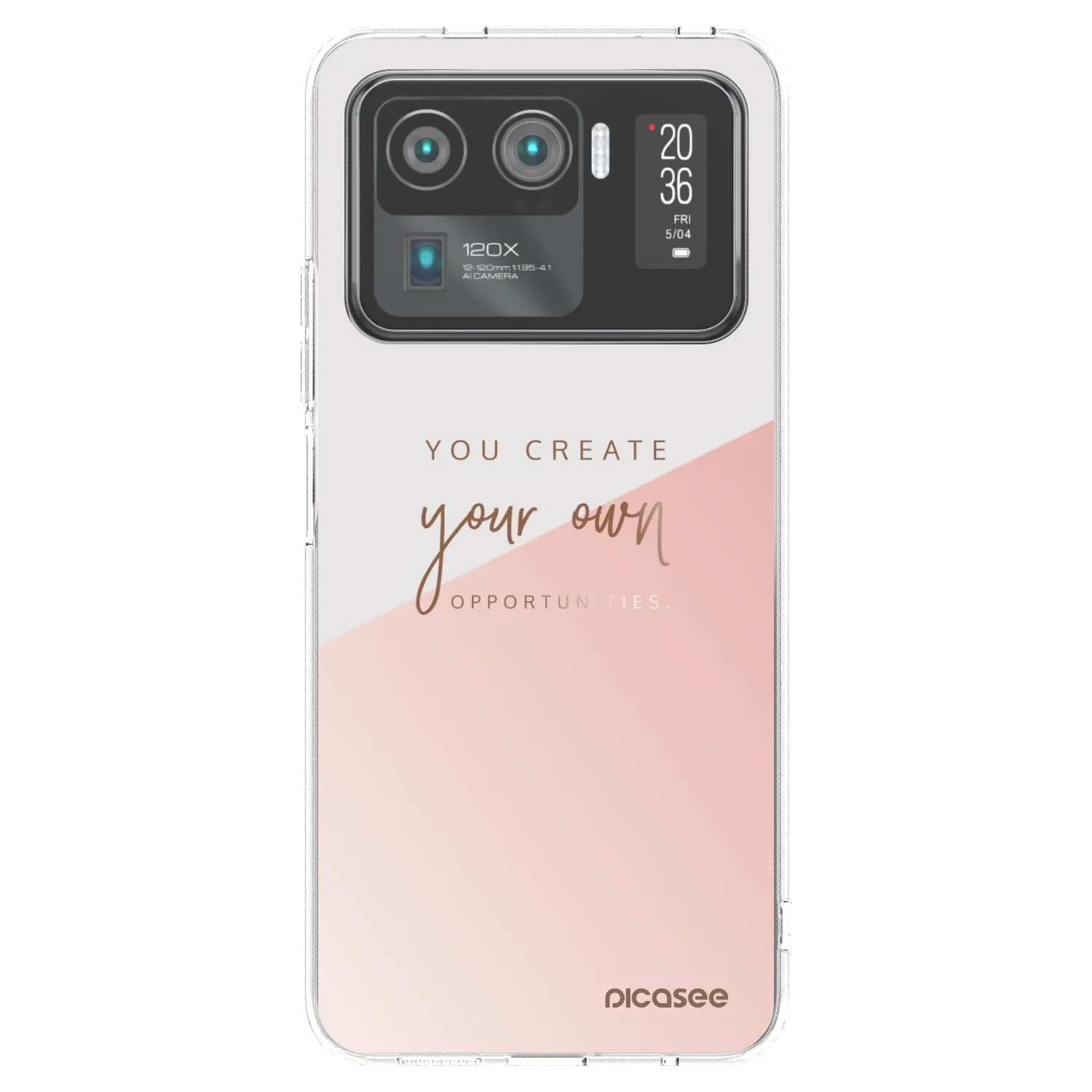 Picasee silikónový prehľadný obal pre Xiaomi Mi 11 Ultra - Vytvor si svoju vlastnú príležitosť