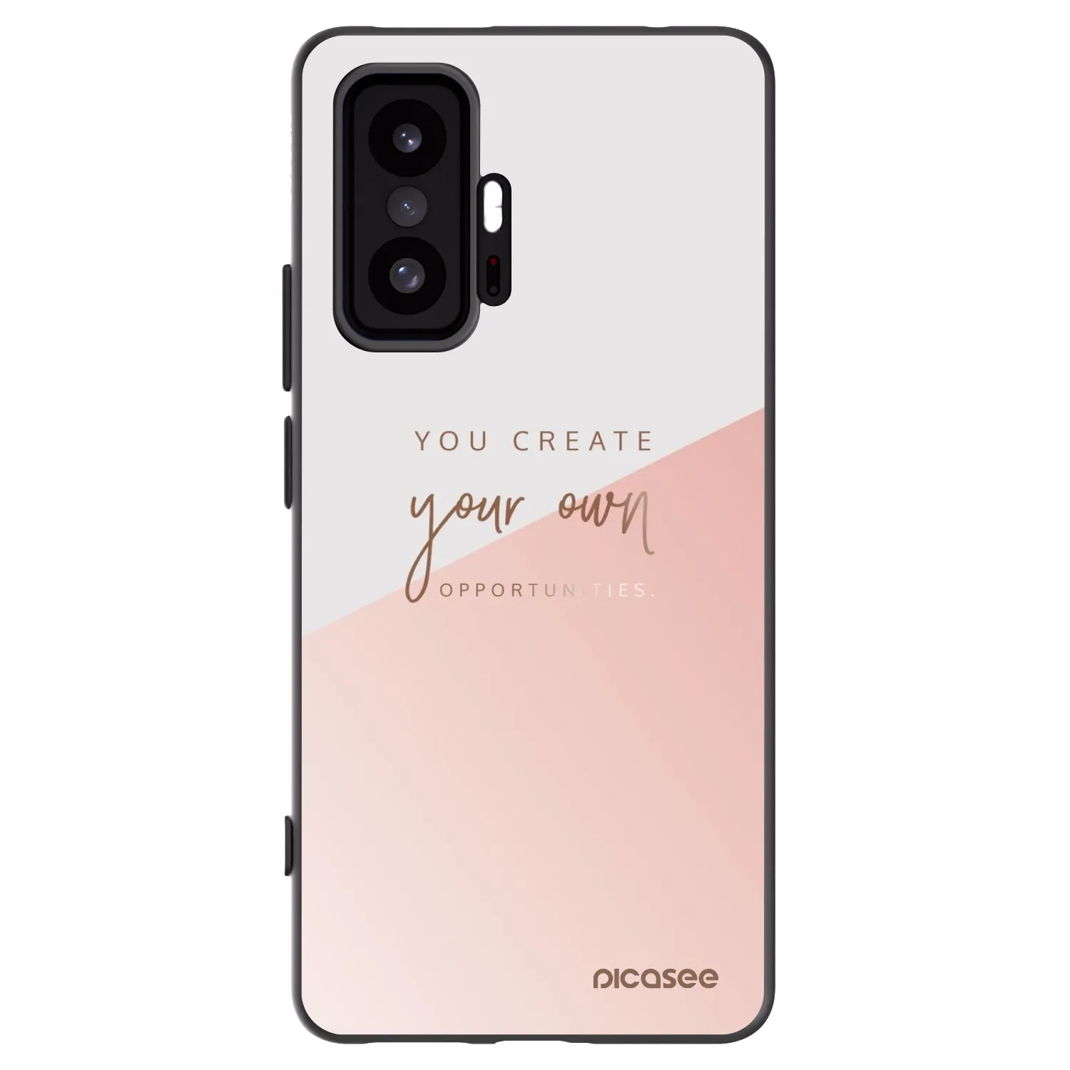 Picasee silikónový čierny obal pre Xiaomi 11T - Vytvor si svoju vlastnú príležitosť