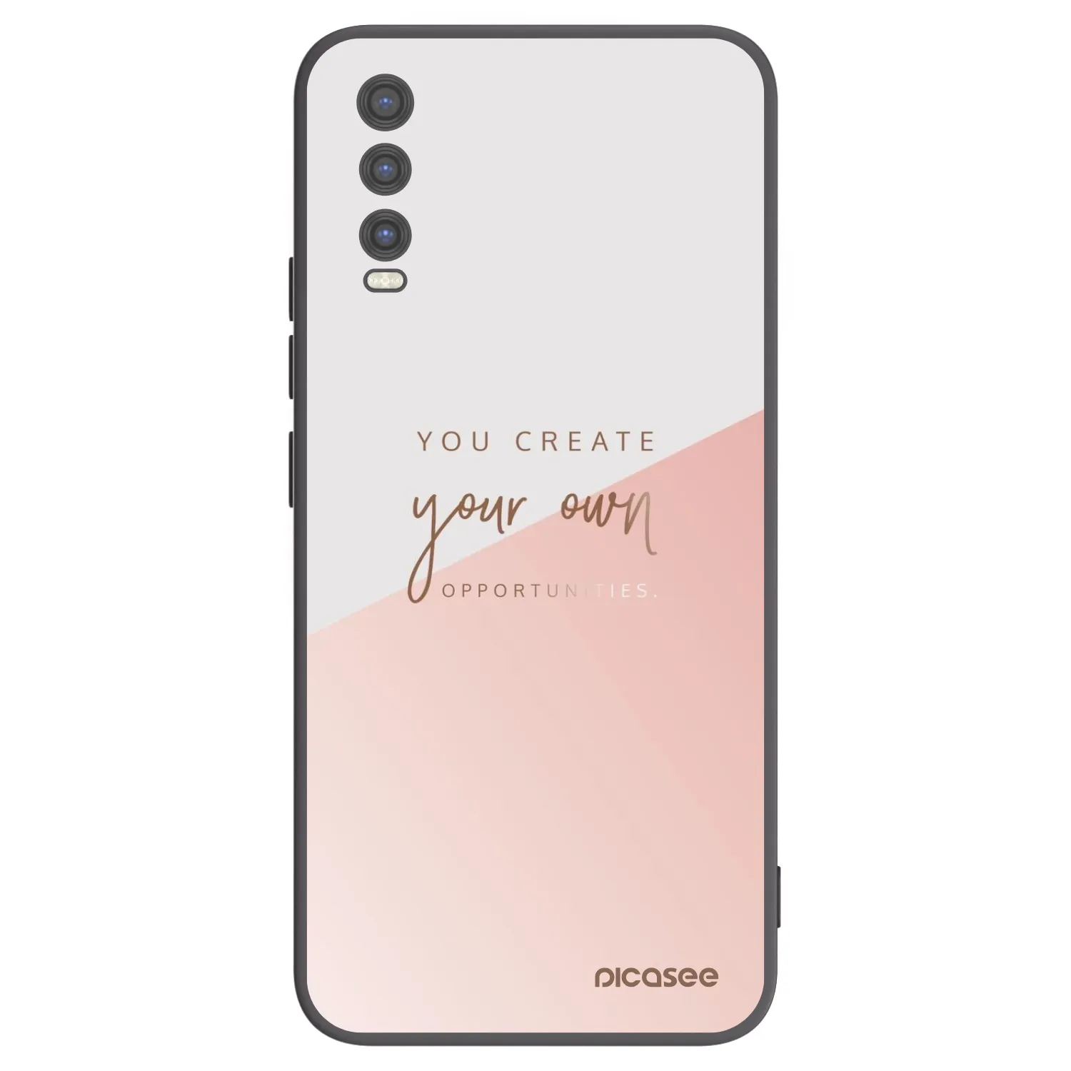 Picasee silikónový čierny obal pre Vivo Y20s - Vytvor si svoju vlastnú príležitosť