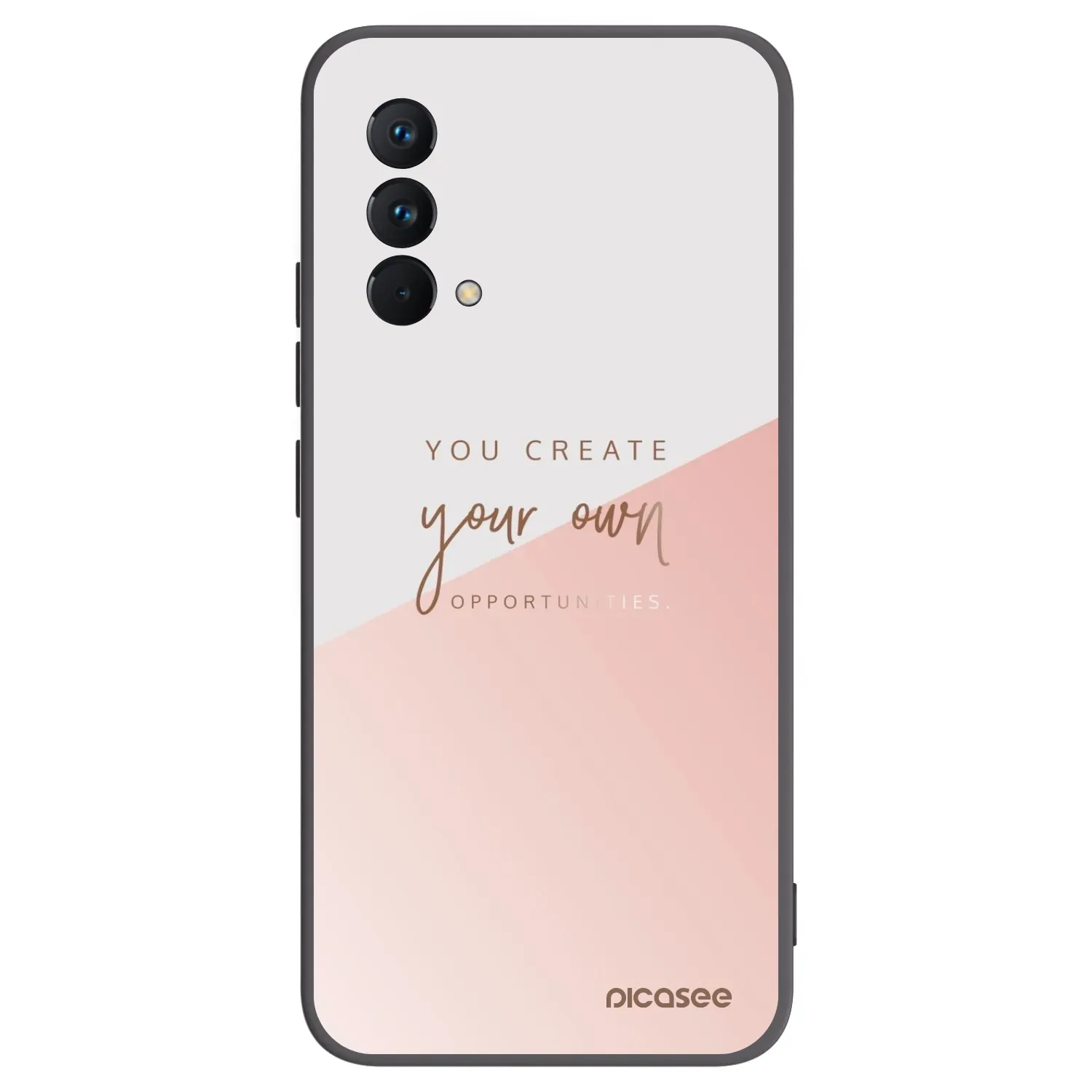 Picasee silikónový čierny obal pre Realme GT Master Edition 5G - Vytvor si svoju vlastnú príležitosť